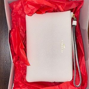 BRAND NEW White Coach wallet